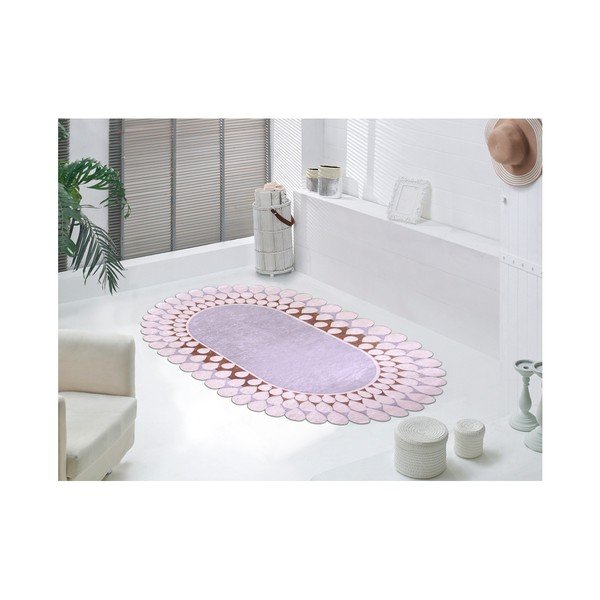 Килим Zinno Oval , 80 x 120 cm Kahve - Vitaus-image-1