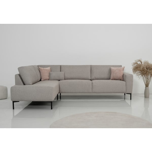 Бежов ъглов диван (ляв ъгъл) Loosdrecht – Scandic-image-1