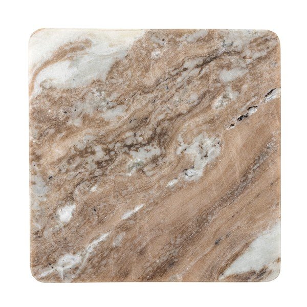 Декоративен мраморен поднос 20x20 cm Gabrielle - Bloomingville-image-2