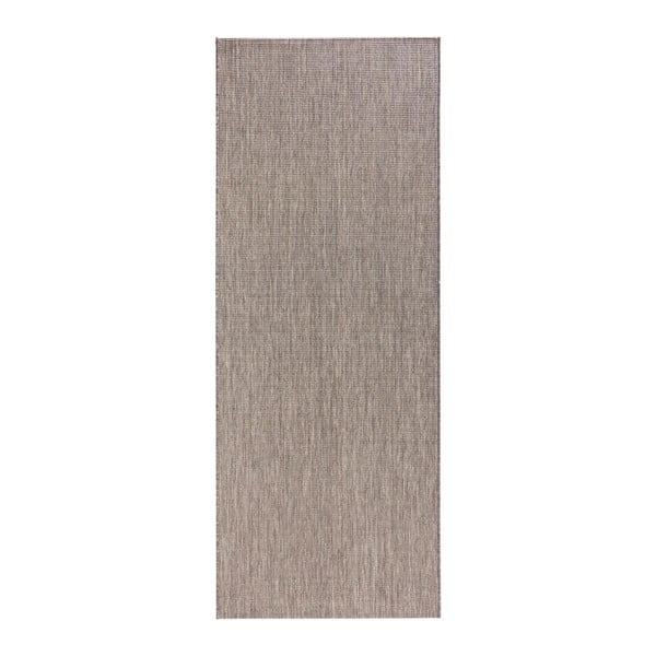 Šedý koberec vhodný do exteriéru Bougari Match, 80 x 150 cm