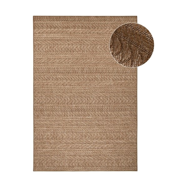Кафяв външен килим , 80 x 150 cm Granado - NORTHRUGS