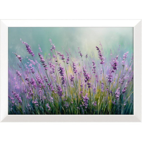 Печатна картина с включена рамка 75x56 cm Lavender – Styler