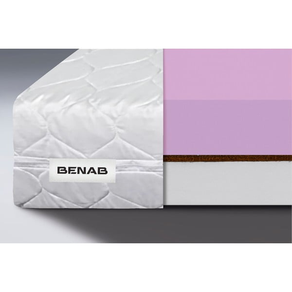 Твърд/средно твърд детски матрак с пяна с две лица 120x200 cm Coco Dreamer – BENAB-image-1