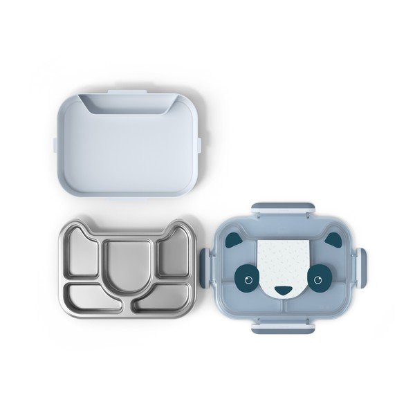 Кутия за детски закуски Wonder Blue Panda - Monbento-image-4