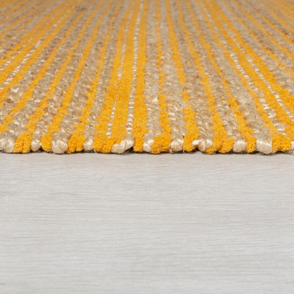 Жълт килим от юта , 160 x 230 cm Equinox - Flair Rugs-image-3