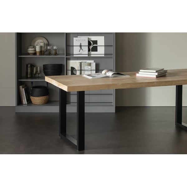 Маса за хранене с плот от мангово дърво, 180 x 90 cm Tablo - WOOOD-image-1