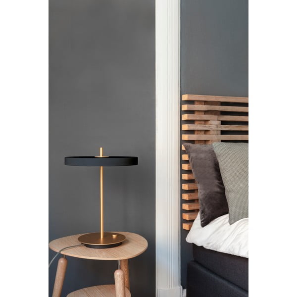 Антрацитна LED настолна лампа с метален абажур (височина 41,5 cm) Asteria Table - UMAGE-image-3