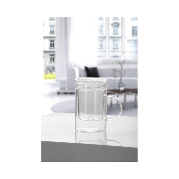 Стъклен чайник Denisse, обем 400 ml - Tasev-image-1