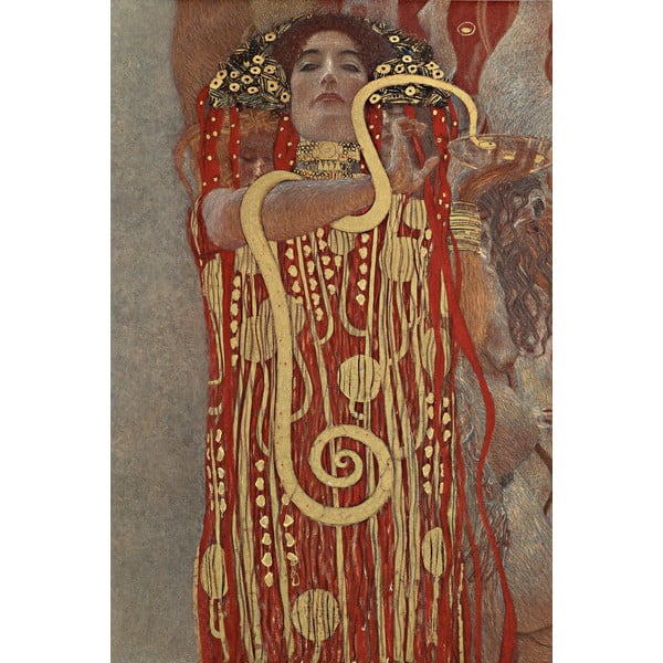 Живопис - репродукция 60x90 cm Hygieia, Gustav Klimt - Fedkolor
