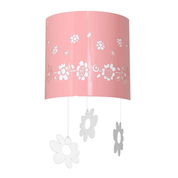 Розова стенна лампа Pipi Uno - Glimte