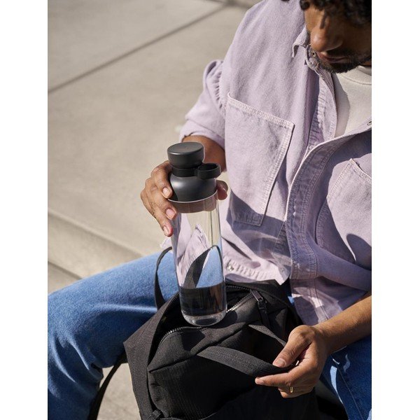 Светлочервена тританова бутилка  900 ml Vita – Mepal-image-2