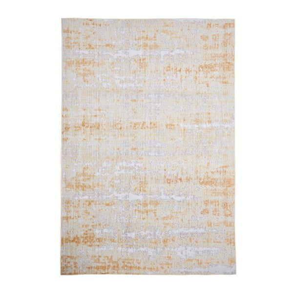 Сив и жълт килим , 80 x 150 cm Abstract - Floorita