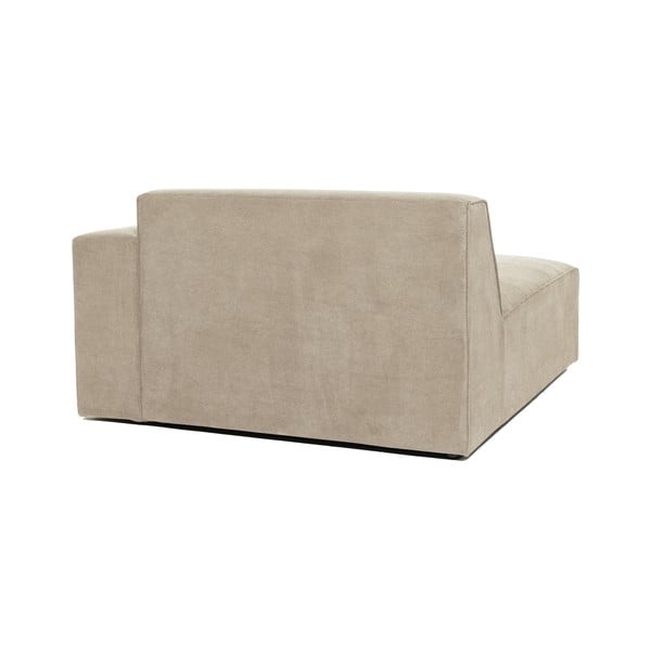 Бежов велурен модул на дивана (десен ъгъл) Sting - Scandic-image-3