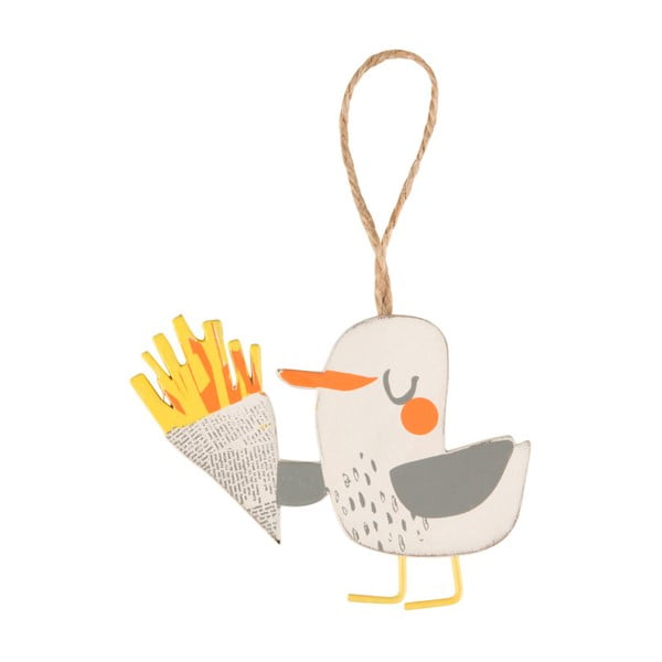Závěsná dekorace Sass & Belle Naughty Gull With Chips