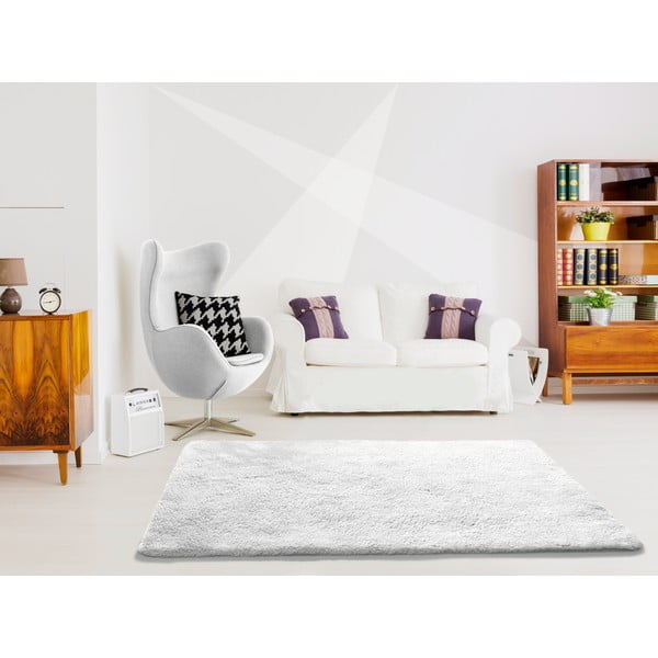 Бял килим Алпака Liso, 140 x 200 cm - Universal-image-1