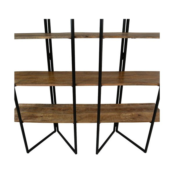 Рафт от черно мангово дърво 165x200 cm - HSM collection-image-4