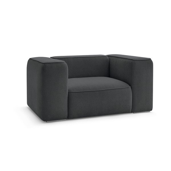 Тъмносиво кресло Zephyr – Bobochic Paris