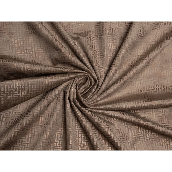 Кафява   завеса 140x260 cm Terra - Mendola Fabrics