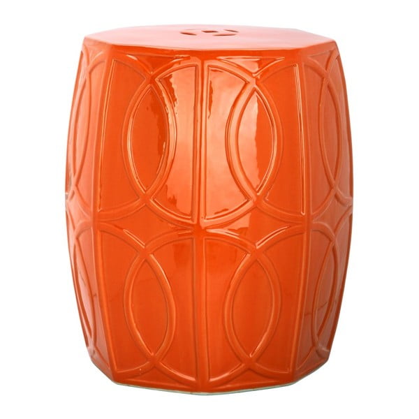 Keramický stolek Fiona Orange