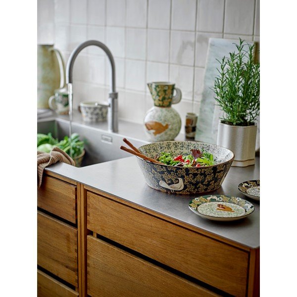 Синя керамична купа ø 28 cm Hezha – Bloomingville-image-2