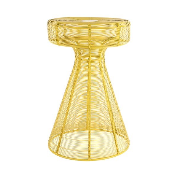 Метална кръгла странична масичка ø 30,5 cm Cuerda Corcho – Leitmotiv