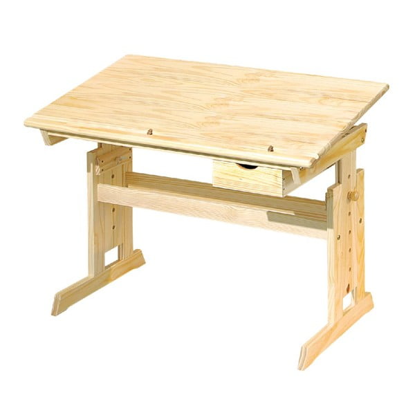 Nastavitelný dřevěný psací stůl 13Casa Paint