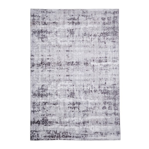 Сив килим , 80 x 150 cm Abstract - Floorita