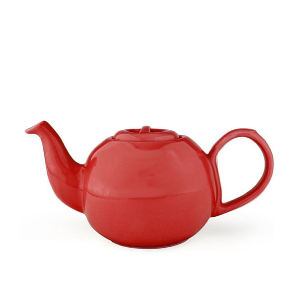 Червен чайник с цедка за насипен чай Cosette, 1,3 л - Bredemeijer