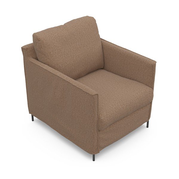 Кафяв фотьойл Petito - Furninova-image-3