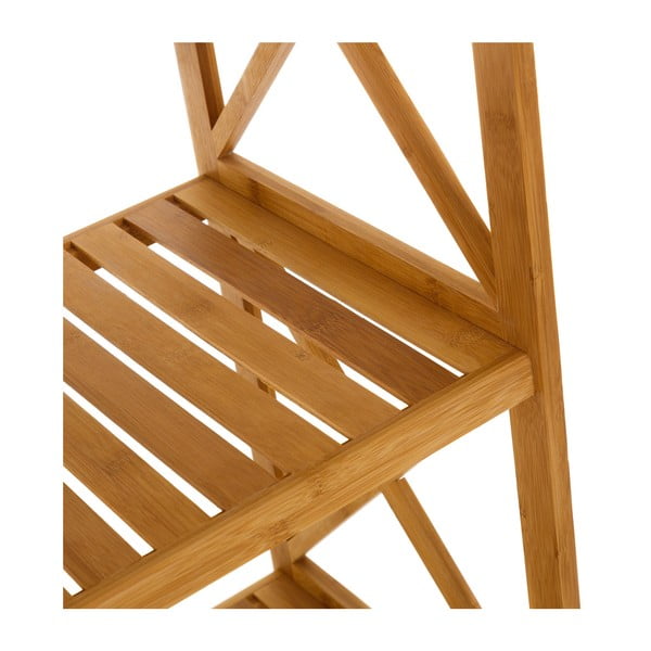 Бамбукова етажерка за баня в естествен цвят 36,5x153 cm - Casa Selección-image-3
