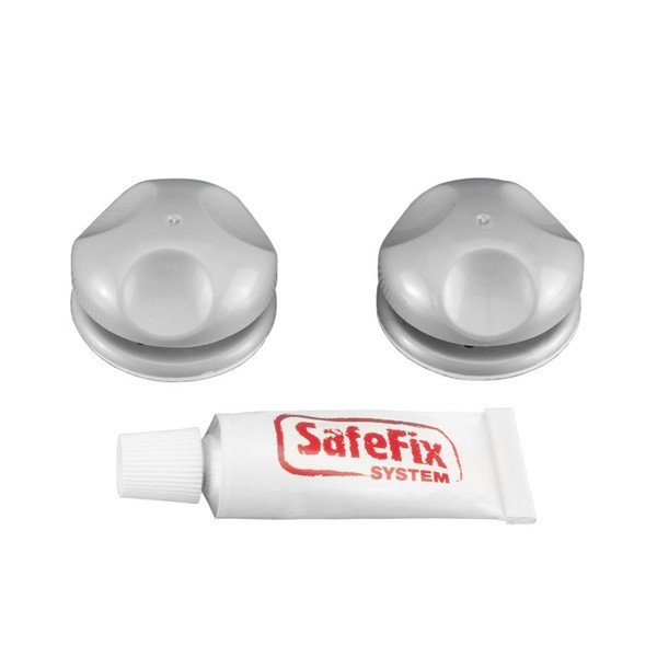 Комплект от 2 куки с лепило ! Eureka - Metaltex-image-1