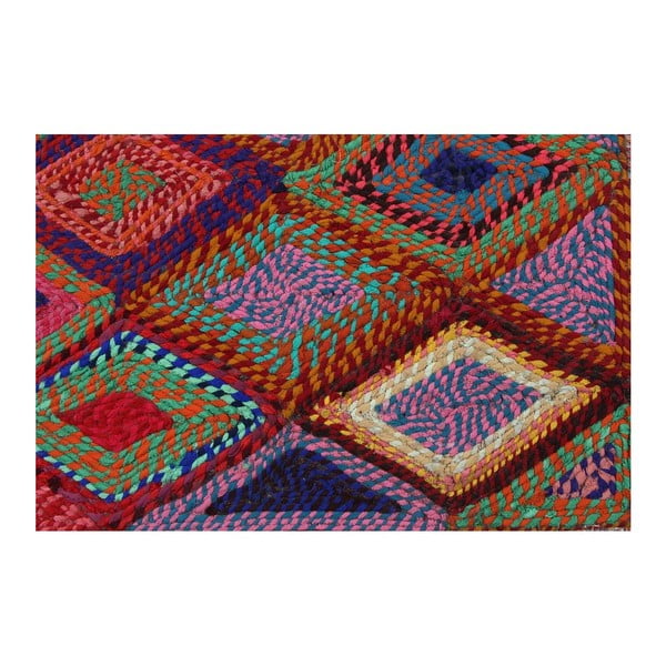 Памучен килим Eco Rugs Whimsical Geo, 80 x 150 cm - Eko Halı-image-1