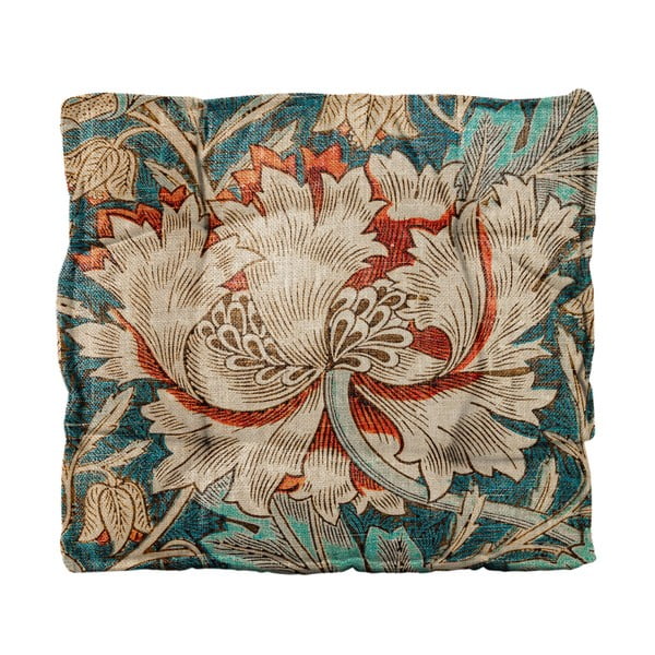 Възглавница за сядане с лен , 37 x 37 cm Honeysuckle - Tierra Bella-image-2