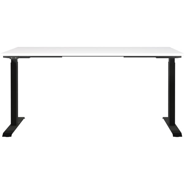 Работна маса с електрическо регулиране на височината с бял плот за маса 80x160 cm Jet – Germania-image-2