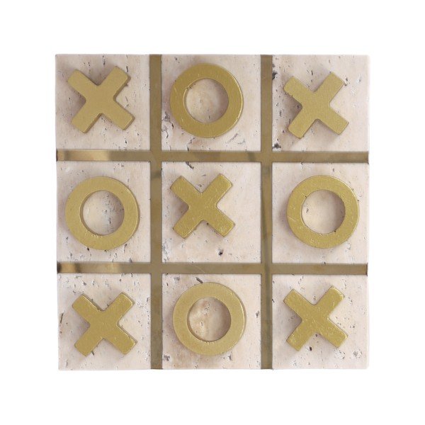 Каменна малка декорация Tic Tac Toe – PT LIVING