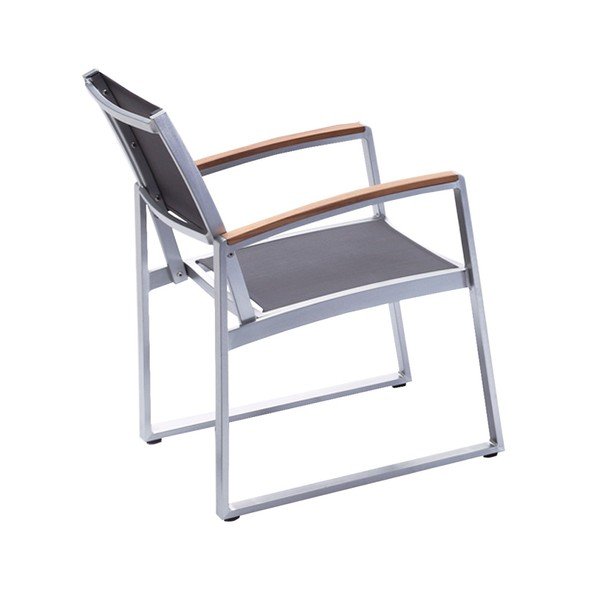 Сиво градинско кресло Ava – Garden Pleasure-image-3