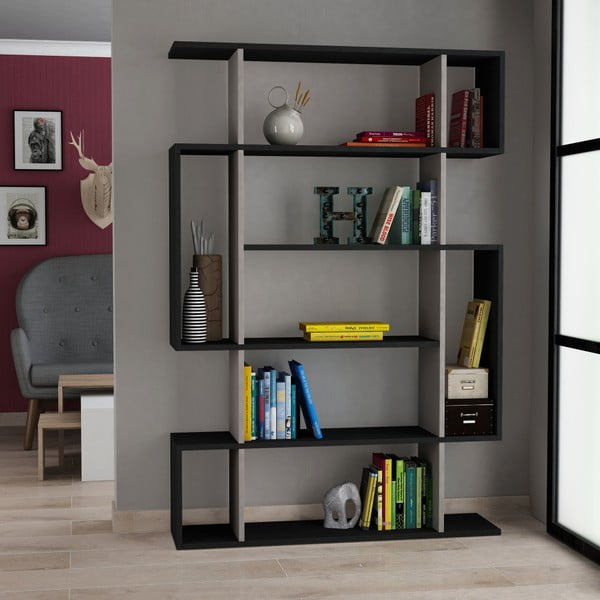 Антрацитна библиотека Mito - Homitis-image-1