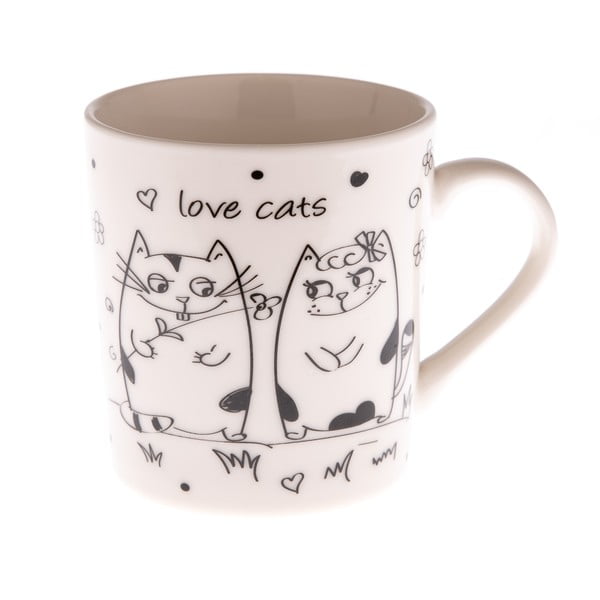Порцеланова чаша с котки Love Cats, 280 ml - Dakls