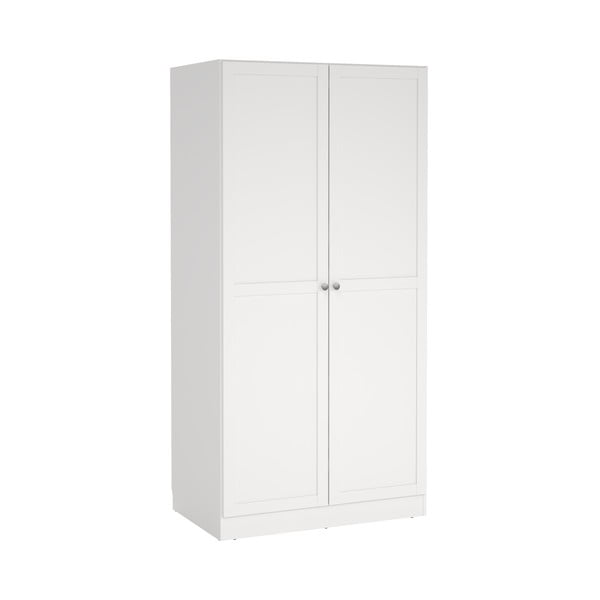 Бял гардероб 99x200x62 cm Billund – Tvilum-image-4