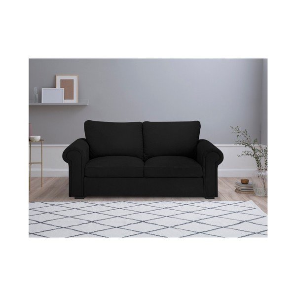 Černá pohovka Windsor & Co Sofas Hermes, 104 cm-image-2