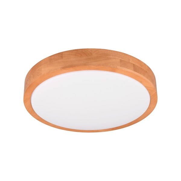 Светлокафяво LED осветление за таван ø 40 cm Iseo - Trio-image-3