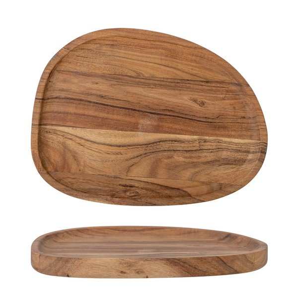 Дървен  декоративен поднос 22.5x30 cm Maxel – Bloomingville-image-2
