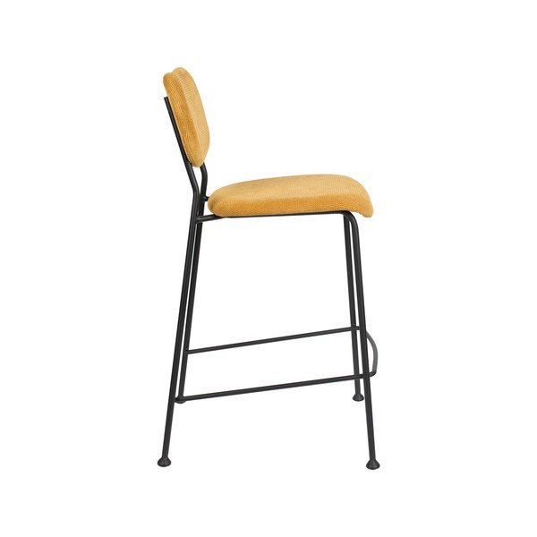 Бар столове в цвят охра в комплект от 2 броя 92 cm Benson - Zuiver-image-2