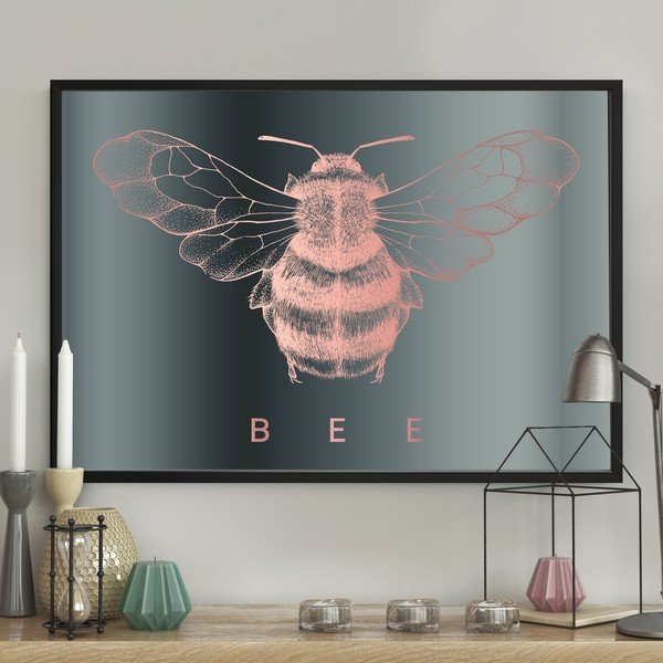 Плакат за стена в рамка BUMBLEBEE, 40 x 50 cm Bumblebee - DecoKing-image-1