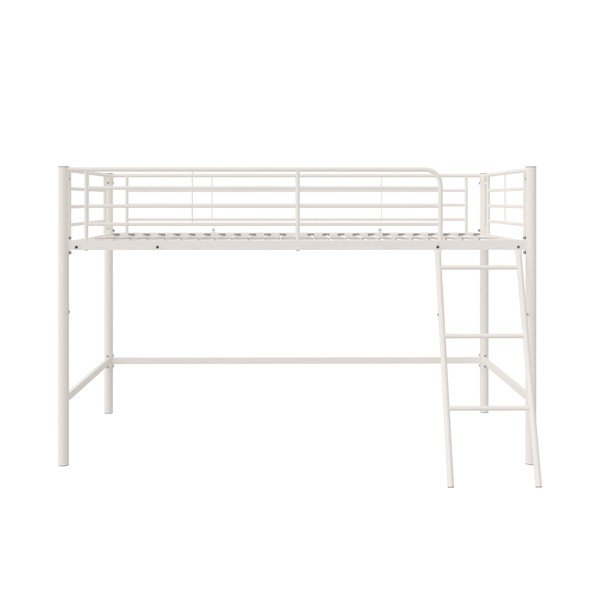 Бяло повдигнато детско легло 90x200 cm Jodie – Støraa-image-4