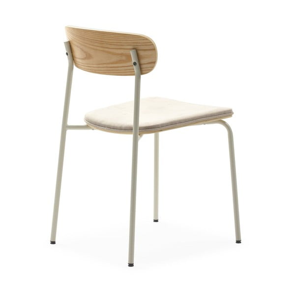 Трапезни столове в комплект от 2 броя в бежово-натурален цвят Adriana - Marckeric-image-4