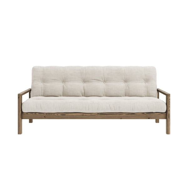 Бял разтегателен диван 205 cm Knob - Karup Design