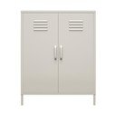 Светлосиво метално шкафче 79x100x39 cm Bradford – Støraa