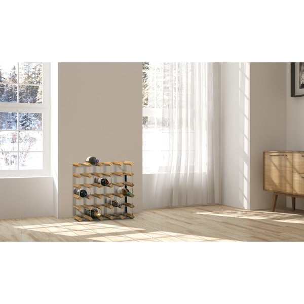 Дъбова стойка за вино за 30 бутилки - RTA-image-3