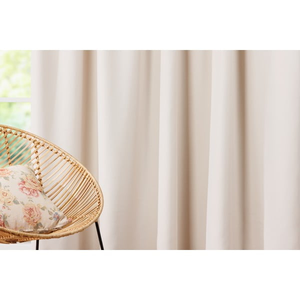 Кремава   завеса 140x260 cm - Mendola Fabrics-image-1